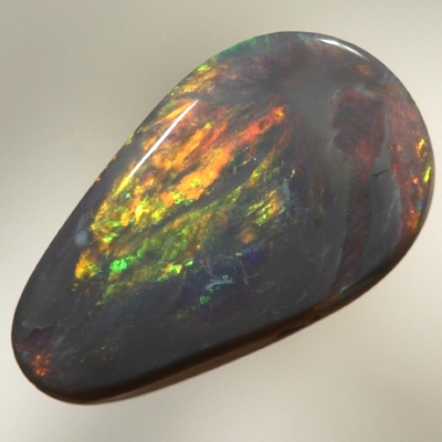 SOLID BLACK OPAL Bright golden multicolour